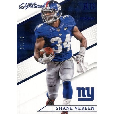 2016 Prime Signatures Prime Proof Blue #15 Shane Vereen