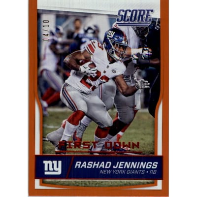 2016 Score First Down #210 Rashad Jennings