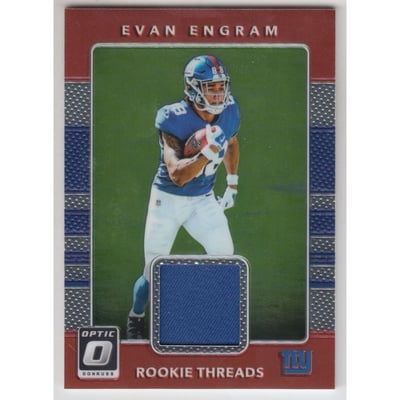 2017 Donruss Optic Rookie Threads #10 Evan Engram