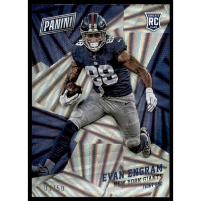 2017 Panini Black Friday Wedges #69 Evan Engram