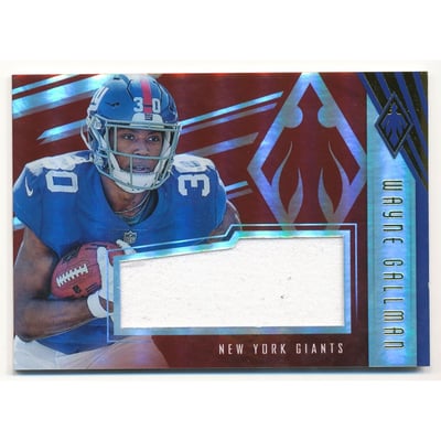 2017 Panini Phoenix Rookie Jumbo Jerseys #15 Wayne Gallman
