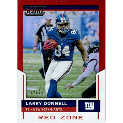 2017 Score Red Zone #278 Larry Donnell