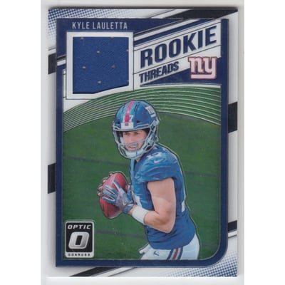 2018 Donruss Optic Rookie Threads #23 Kyle Lauletta