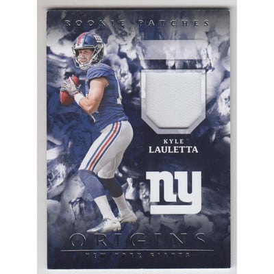 2018 Panini Origins Rookie Patches #22 Kyle Lauletta