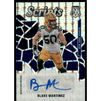 2020 Panini Mosaic Scripts #15 Blake Martinez