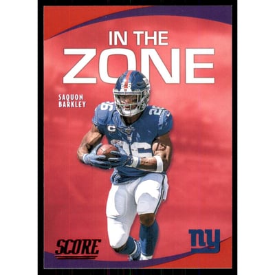 2020 Score In the Zone Red #8 Saquon Barkley
