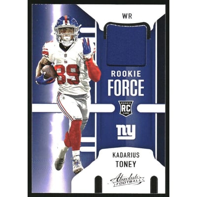 2021 Absolute Rookie Force Jerseys #10 Kadarius Toney