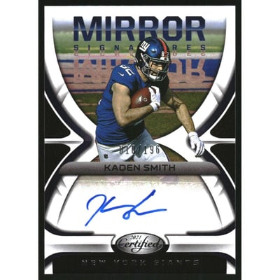 2021 Certified Mirror Signatures #29 Kaden Smith/196