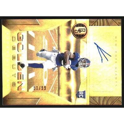 2021 Panini Gold Standard Golden Debuts Autographs #14 Kadarius Toney/99