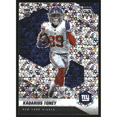 2021 Panini Mosaic Mosaic No Huddle Silver #312 Kadarius Toney