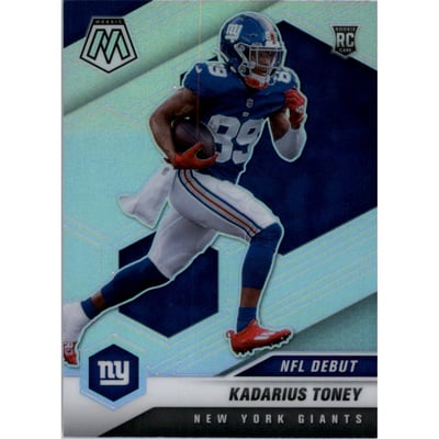 2021 Panini Mosaic Silver #251 Kadarius Toney DEB