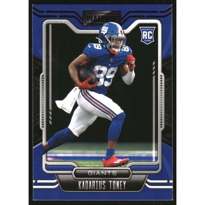 2021 Panini Playbook Purple #110 Kadarius Toney