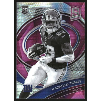 2021 Panini Spectra Rookie Variations Neon Pink #214 Kadarius Toney
