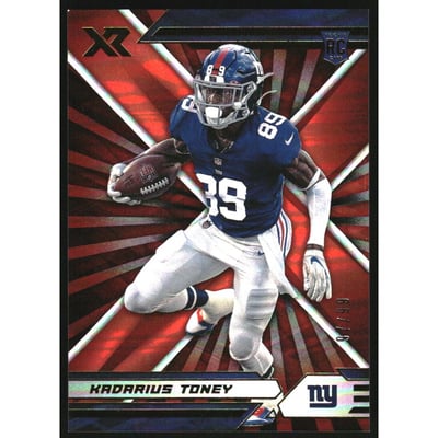 2021 Panini XR Orange #117 Kadarius Toney