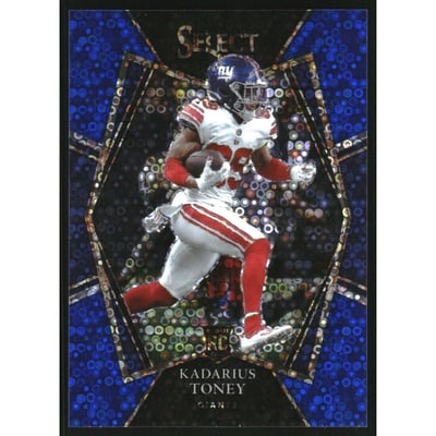 2021 Select Prizm Blue Disco #152 Kadarius Toney