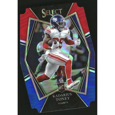 2021 Select Prizm Red and Blue Die Cut #152 Kadarius Toney
