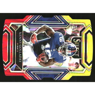 2021 Select Prizm Red and Yellow Die Cut #226 Kenny Golladay