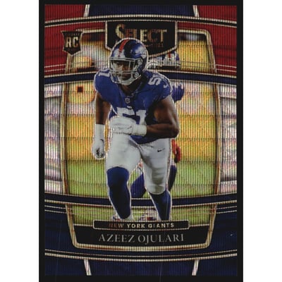 2021 Select Prizm Tri Color #91 Azeez Ojulari