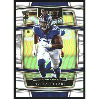 2021 Select Prizm White #91 Azeez Ojulari