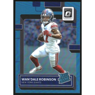 2022 Donruss Optic Aqua #220 Wan'Dale Robinson RR
