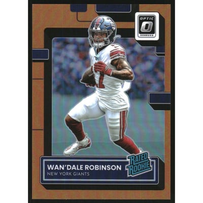 2022 Donruss Optic Orange #220 Wan'Dale Robinson RR