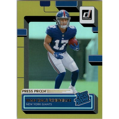 2022 Donruss Press Proof Premium #320 Wan'Dale Robinson RR