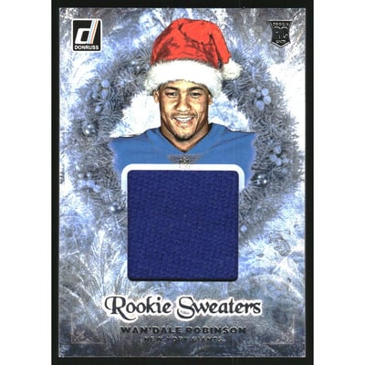 2022 Donruss Rookie Holiday Sweaters #20 Wan'Dale Robinson