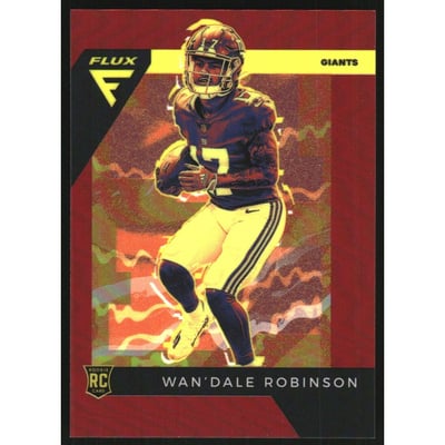 2022 Panini Chronicles Flux Rookies Red #16 Wan'Dale Robinson
