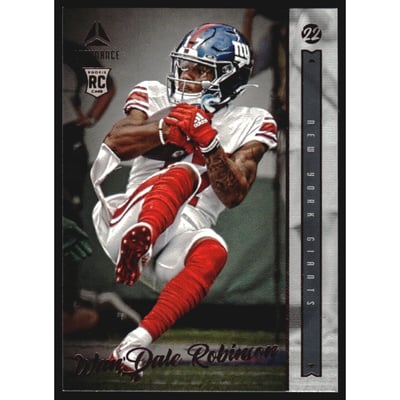 2022 Panini Chronicles Luminance Update Vertical Rookies Pink #211 Wan'Dale Robinson