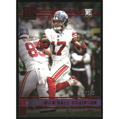2022 Panini Chronicles Panini Red #24 Wan'Dale Robinson