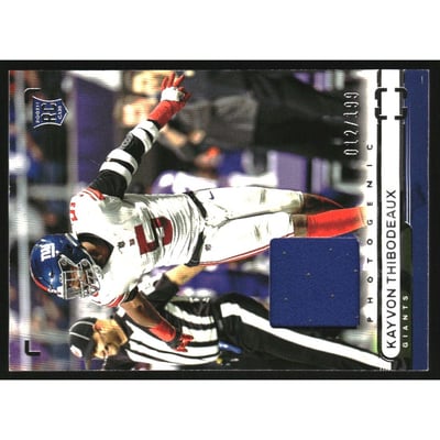 2022 Panini Chronicles Photogenic Jerseys #48 Kayvon Thibodeaux