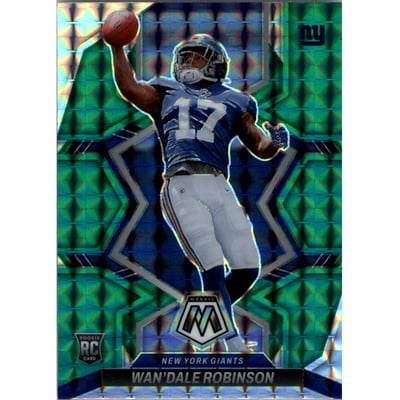 2022 Panini Mosaic Mosaic Green #330 Wan'Dale Robinson