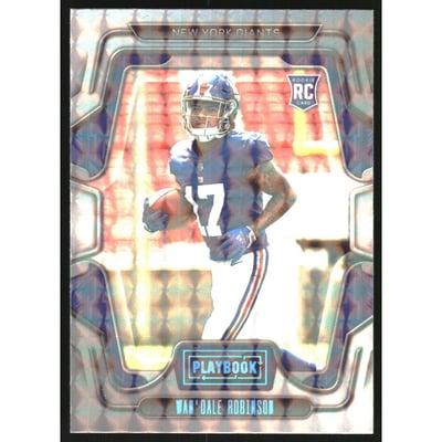 2022 Panini Playbook Mosaic #120 Wan'Dale Robinson