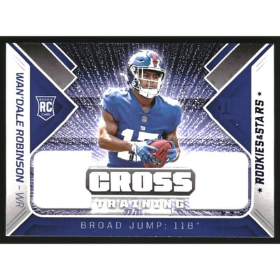 2022 Rookies and Stars Cross Training Materials Prime #29 Wan'Dale Robinson