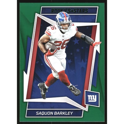 2022 Rookies and Stars Green #74 Saquon Barkley