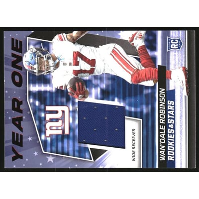 2022 Rookies and Stars Year One Jerseys #30 Wan'Dale Robinson