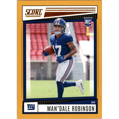 2022 Score Gold #384 Wan'Dale Robinson