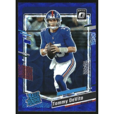 2023 Donruss Optic Blue Scope #280 Tommy DeVito RR