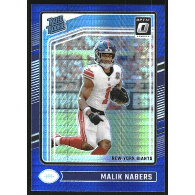 2024 Donruss Optic Blue Hyper #271 Malik Nabers RR