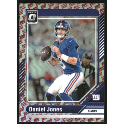 2024 Donruss Optic One Hundred #145 Daniel Jones