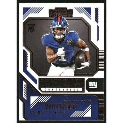2024 Panini Contenders Draft Class Contenders Bronze #5 Malik Nabers