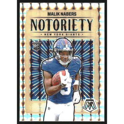 2024 Panini Mosaic Notoriety Mosaic #23 Malik Nabers