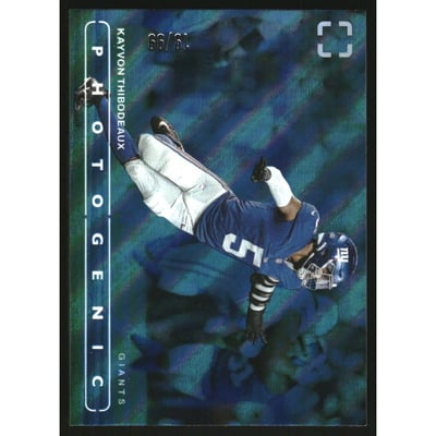 2024 Panini PhotoGenic Blue #8 Kayvon Thibodeaux