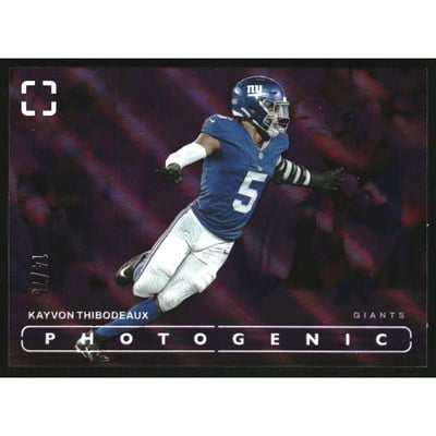 2024 Panini PhotoGenic Purple #8 Kayvon Thibodeaux