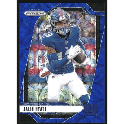2024 Panini Prizm Prizms Choice Blue #215 Jalin Hyatt