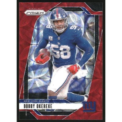 2024 Panini Prizm Prizms Choice Red #216 Bobby Okereke