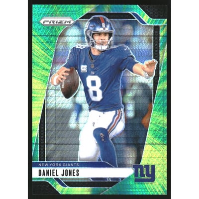 2024 Panini Prizm Prizms Hyper #212 Daniel Jones