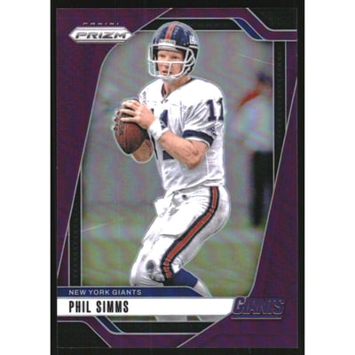 2024 Panini Prizm Prizms Purple #218 Phil Simms