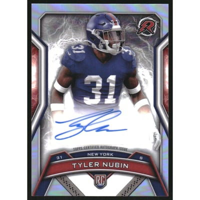 2024 Topps Resurgence Resurgence Rookie Signatures #RRSTN Tyler Nubin
