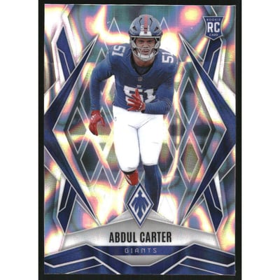 2025 Panini Phoenix Silver Lava #177 Abdul Carter
